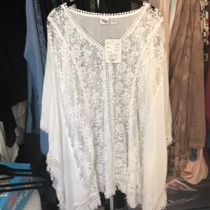 Baiting suit cover up OR top